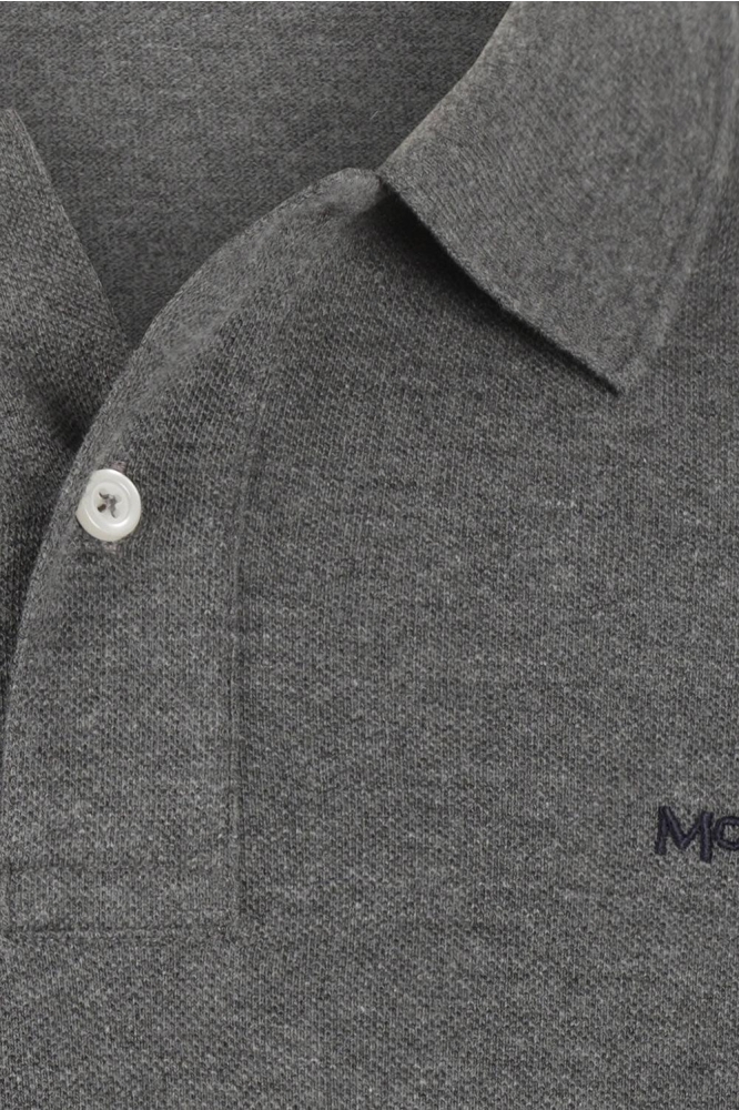 LONG SLEEVE POLO MM242 9003 01 1203 Dark Grey Melange