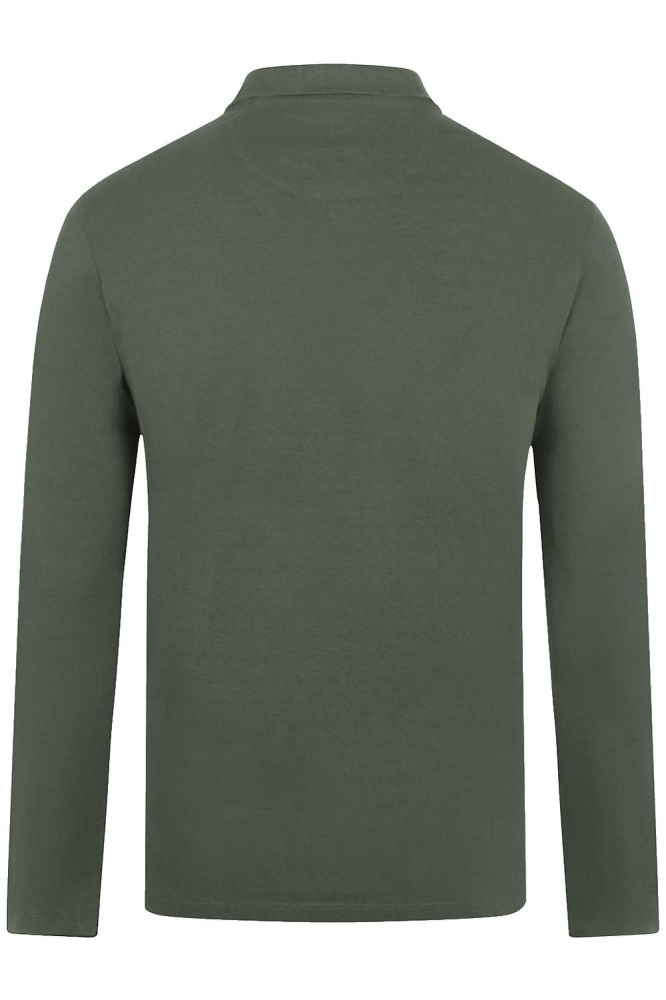 LONG SLEEVE POLO MM242 9003 01 5107 Dark Sage