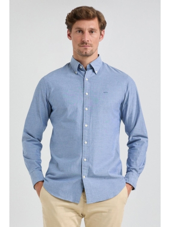 McGregor Overhemd STRETCH OXFORD SHIRT MM242 6001 01 2001 LIGHT BLUE