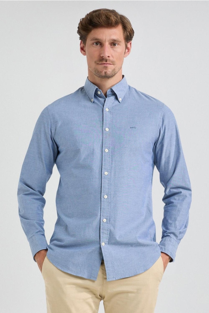 STRETCH OXFORD SHIRT MM242 6001 01 2001 LIGHT BLUE