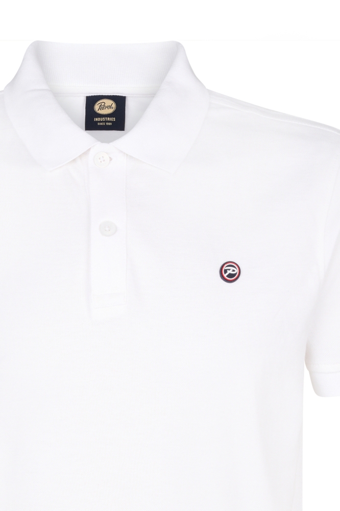 POLO SS M ROS POL002 0000 Bright White