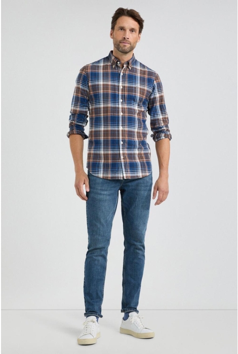 McGregor light flannel multi check shirt