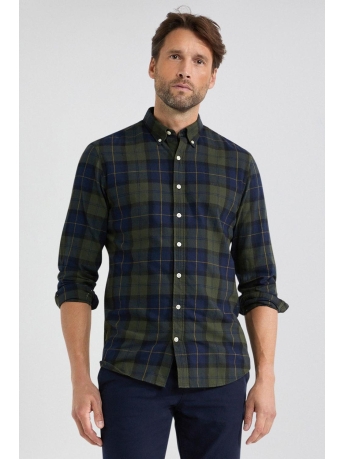 McGregor Overhemd BIG CHECK SHIRT MM242 6001 13 5005 PINE GREEN