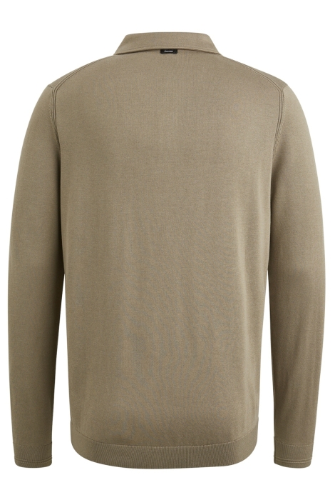 Vanguard long sleeve polo cotton modal