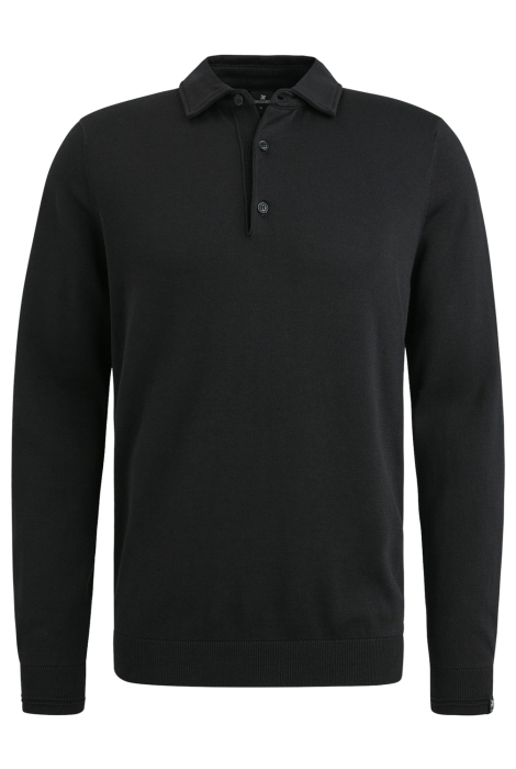 Vanguard long sleeve polo cotton modal