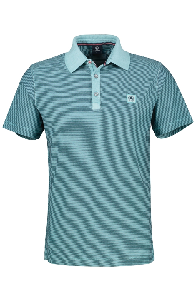 GESTREEPT POLOSHIRT 2523211 456 Coastal Blue