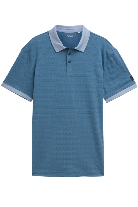 Tom Tailor structured stripe polo