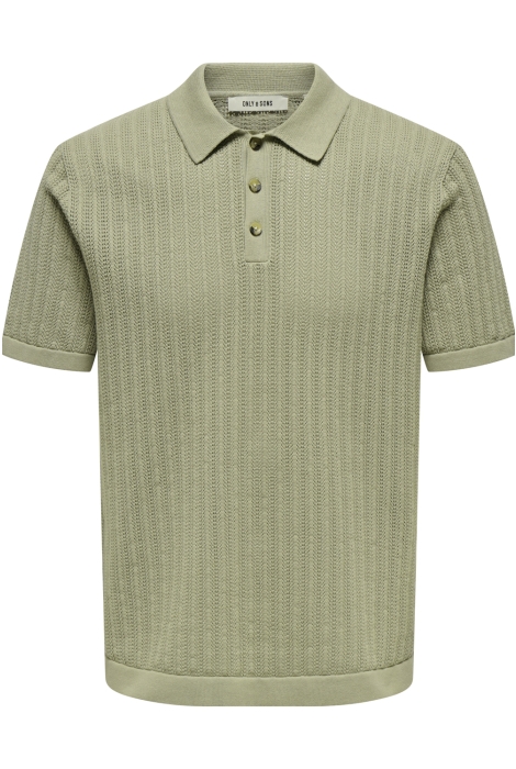 Only & Sons onsmoon reg 12 ss polo knit