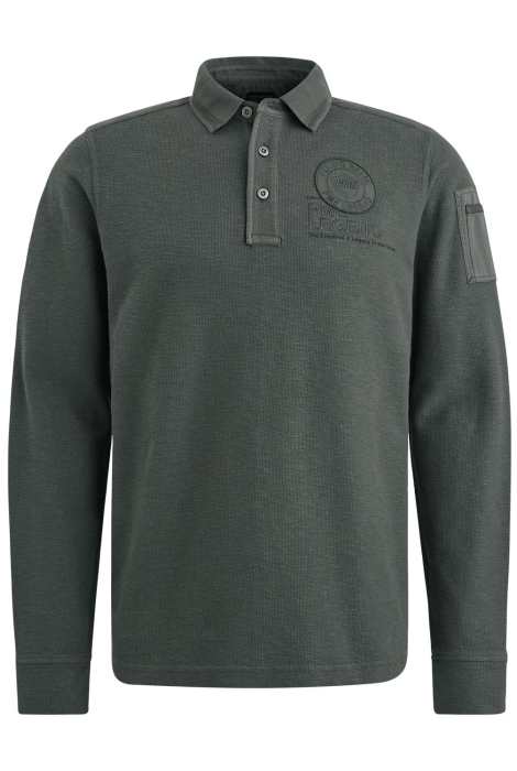 PME legend long sleeve polo shirt structure p