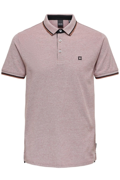 Only & Sons onsfletcher life slim ss polo noos