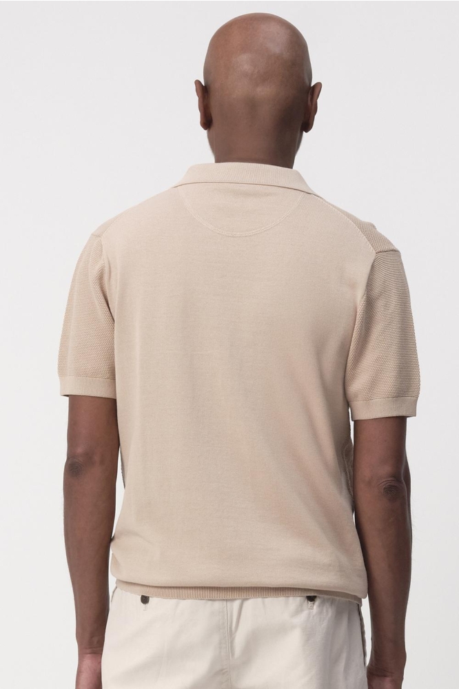 PLATO POLO KM 096102 8032 DOESKIN BEIGE