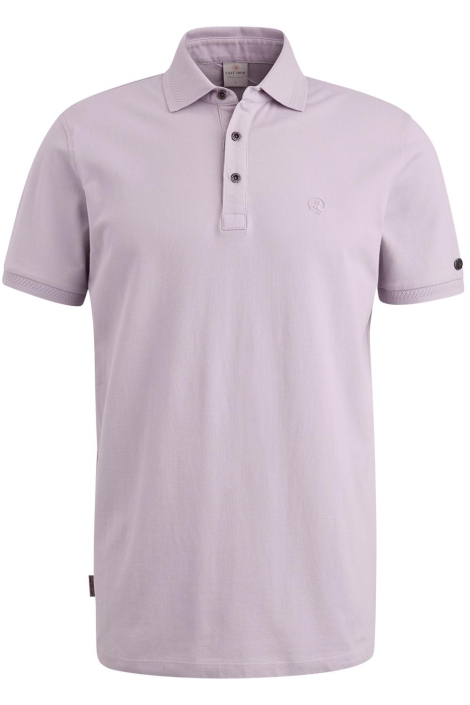 Cast Iron short sleeve polo fine pique essen