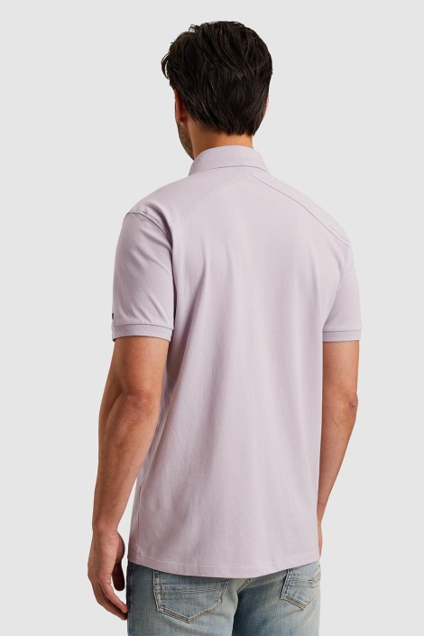 Cast Iron short sleeve polo fine pique essen