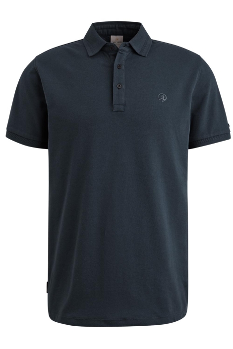 Cast Iron short sleeve polo fine pique essen