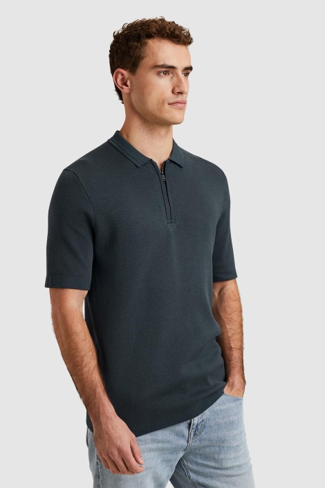 Cast Iron short sleeve polo regular fit cott