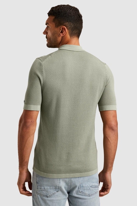 Cast Iron short sleeve polo regular fit cott