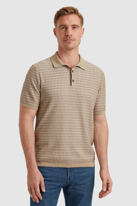 Vanguard short sleeve polo cotton modal