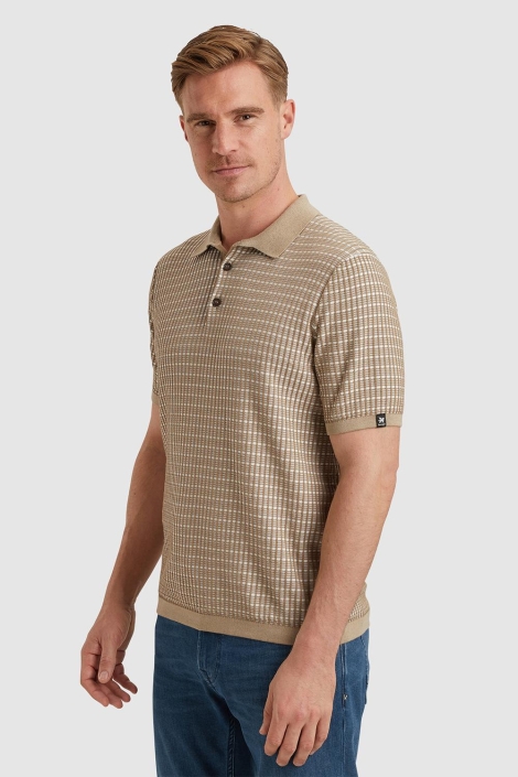 Vanguard short sleeve polo cotton modal