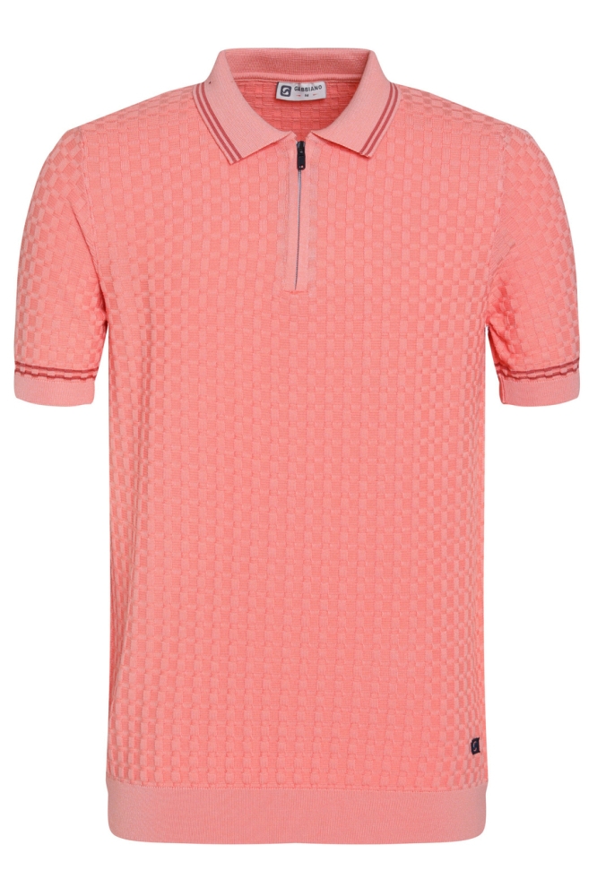 GESTRUCTUREERDE POLO 235525 4002 light coral