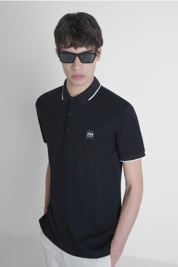 Antony Morato Polo MARRAKECH MMKS02481 FA100083 9000 BLACK