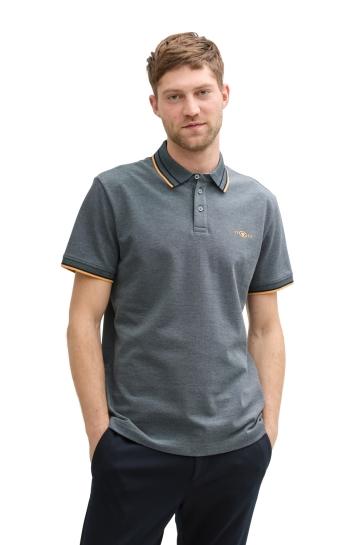 Tom Tailor Polo PIQUE POLO MET STRETCH 1045629XX10 35198