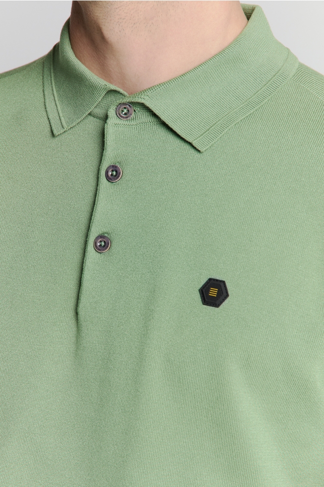 POLO MET KORTE MOUWEN 27210351 050 GREEN