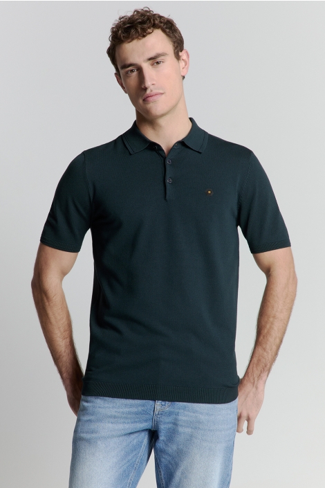 NO-EXCESS pullover short sleeve polo button s