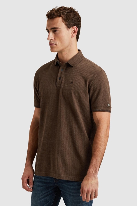 Cast Iron short sleeve polo popcorn jersey m