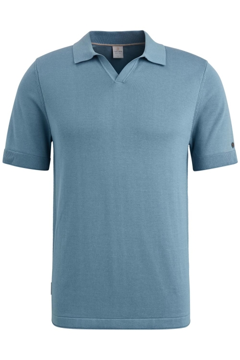 Cast Iron short sleeve polo cotton modal