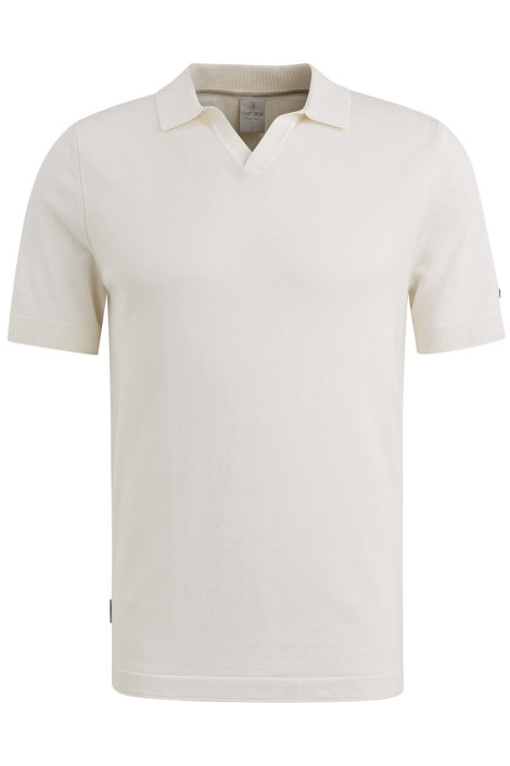 Cast Iron short sleeve polo cotton modal