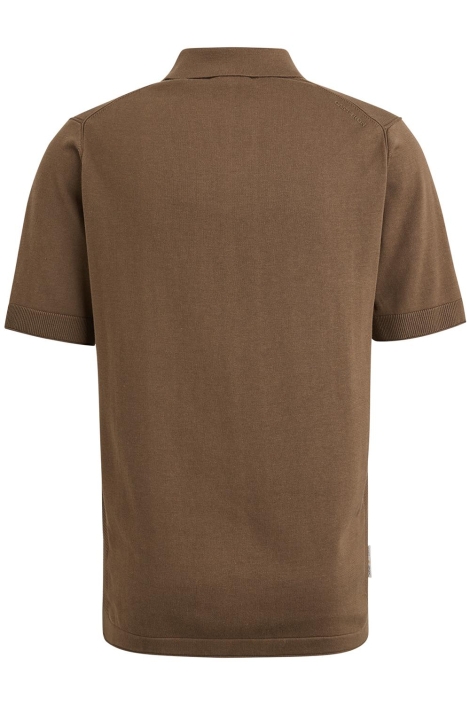 Cast Iron short sleeve polo cotton modal