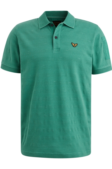 PME legend short sleeve polo jacquard pique