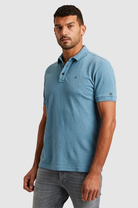 Cast Iron short sleeve polo popcorn jersey m