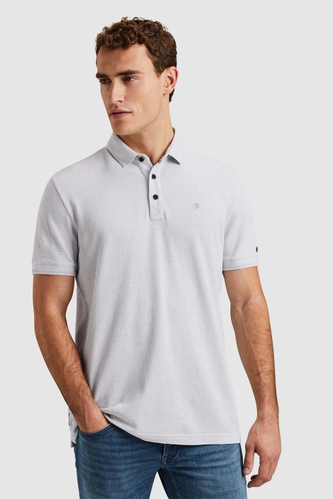 Cast Iron short sleeve polo popcorn jersey m