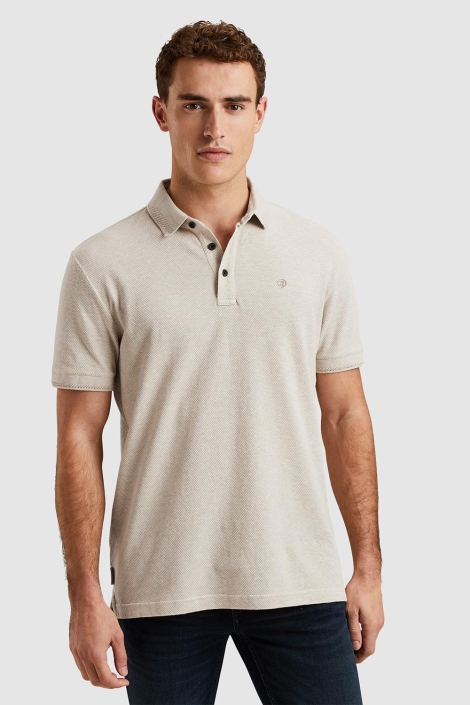 Cast Iron short sleeve polo popcorn jersey m