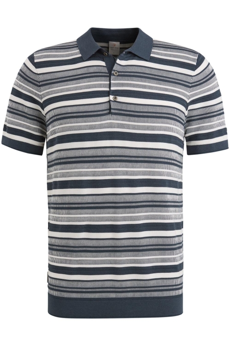 Cast Iron short sleeve polo cotton modal