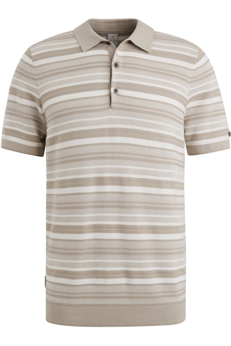 Cast Iron short sleeve polo cotton modal