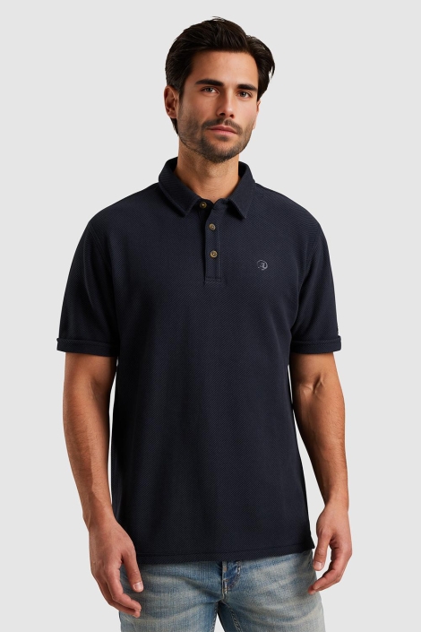 Cast Iron short sleeve polo regular fit twil