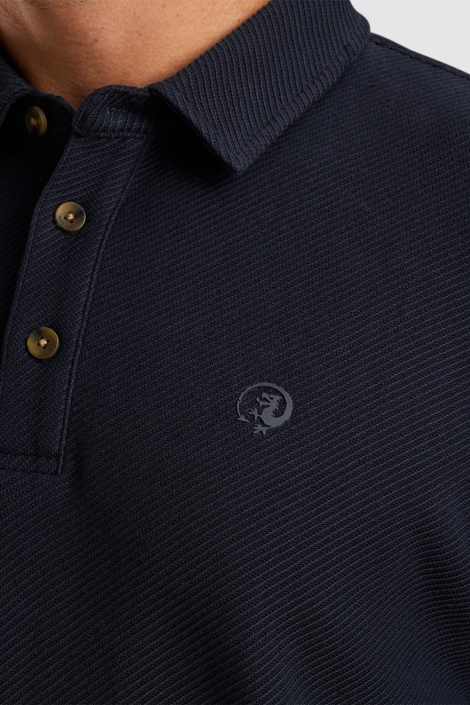 Cast Iron short sleeve polo regular fit twil