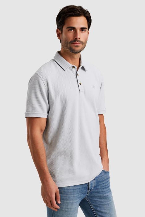 Cast Iron short sleeve polo regular fit twil