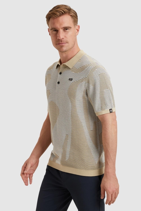 Vanguard short sleeve polo cotton modal