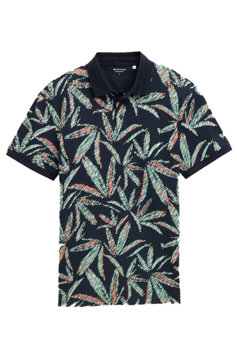 Tom Tailor allover printed polo