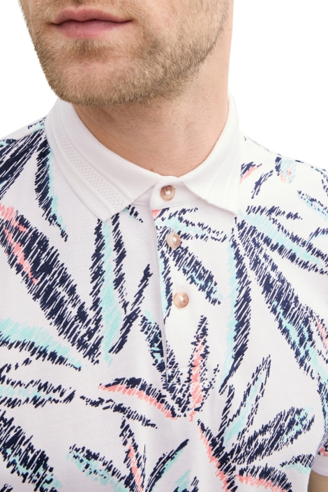 Tom Tailor allover printed polo