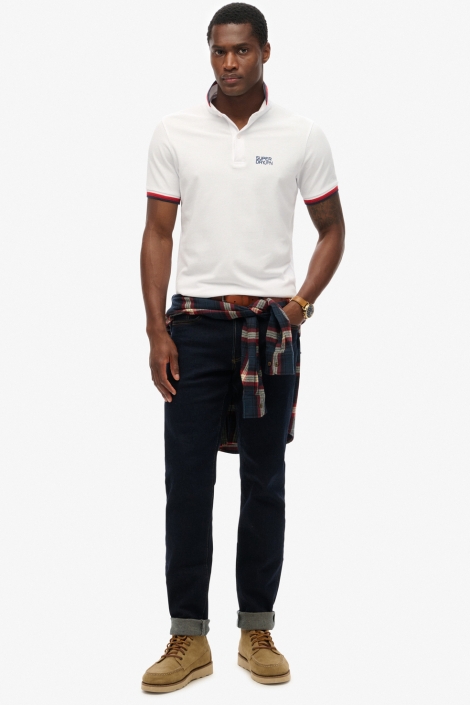 Superdry sportswear relaxed tipped polo