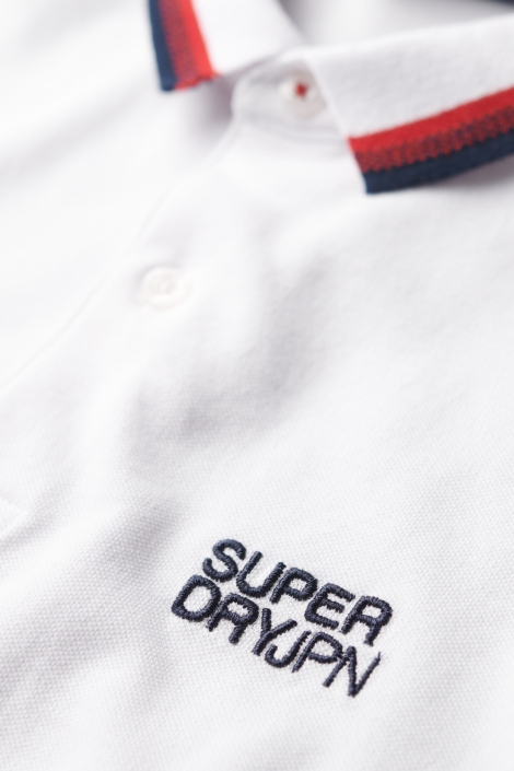 Superdry sportswear relaxed tipped polo