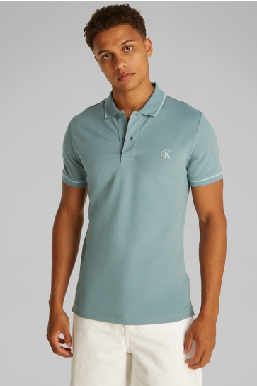 Calvin Klein Polo TIPPING POLO J30J315603 TROOPER