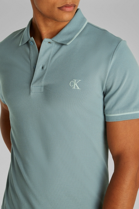 Calvin Klein tipping polo