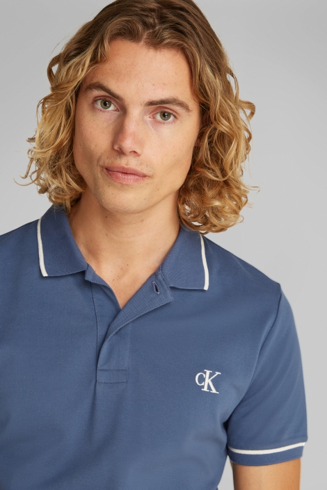 Calvin Klein tipping polo