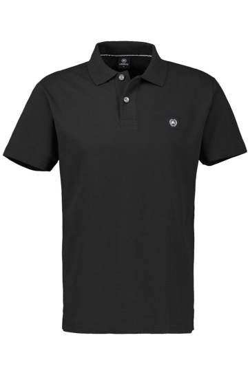 Lerros Polo POLO IN ZACHTE WAFELPIQUE KWALITEIT 2543204 290 black