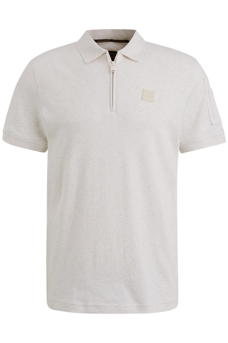 PME legend short sleeve polo interlock melang